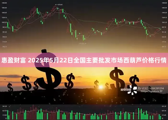 惠盈财富 2025年5月22日全国主要批发市场西葫芦价格行情
